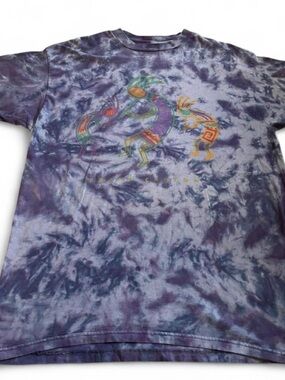 Vintage Men’s 90s Grand Canyon Purple Tie Dye T-Shirt Size XL